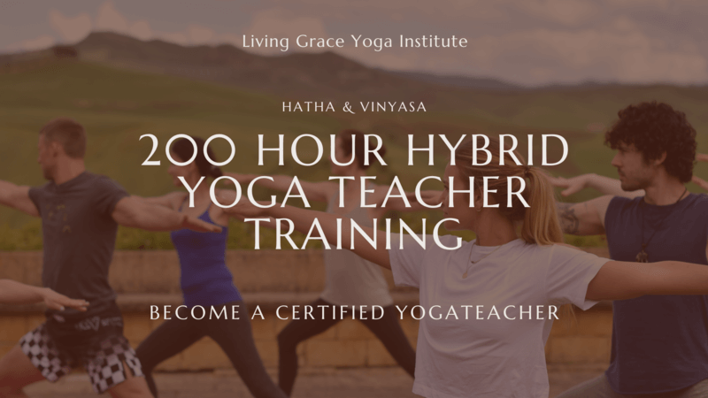 200 hour hybrid yoga teacher training online and in Sicily 2024